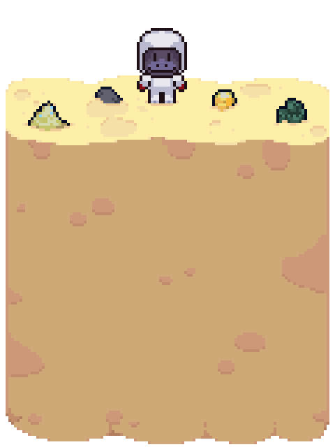 A Smol on Moon Island