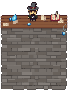 A Smol on the Wizard's room