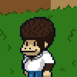 A pixel Smol backing slowly into a hedge